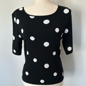 RETRO Marshall Fields short sleeve Sweater S VTG